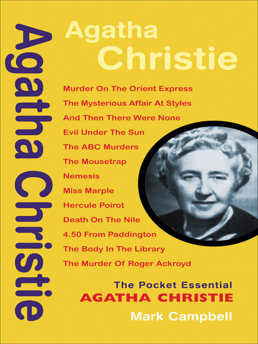 Title details for Agatha Christie by Mark Campbell - Available